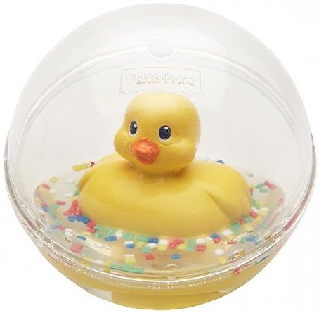Mattel Развивающая игрушка Fisher Price "Шар с плавающей уточкой"