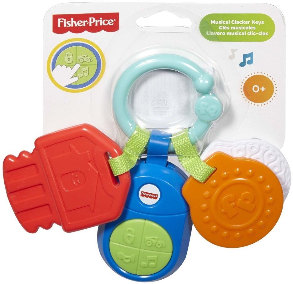 Mattel Музыкальные игрушки Fisher Price телефон / прорезыватель "Ключики"