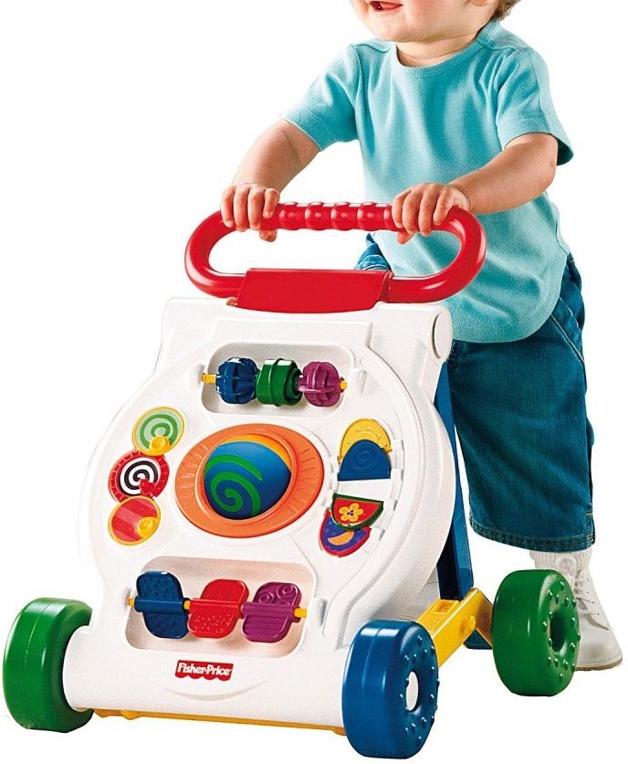 Mattel Ходунки Fisher Price с игровым комплексом 2 в 1