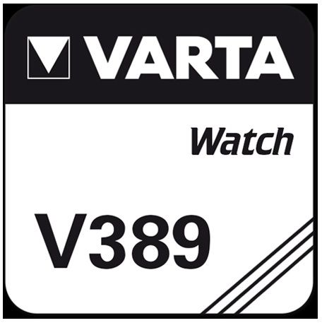 Varta Батарейки V389 для часов, 1 шт.