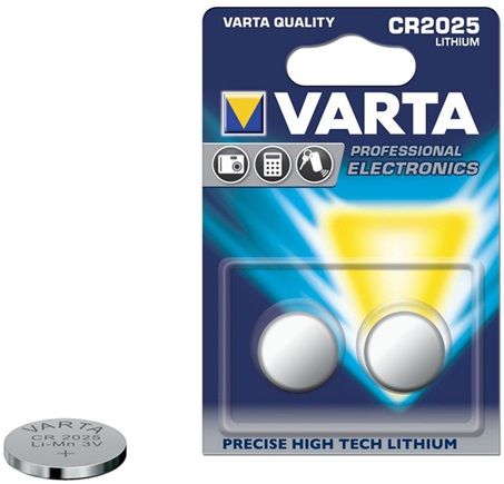 Varta Батарейки CR2025, 2 шт.