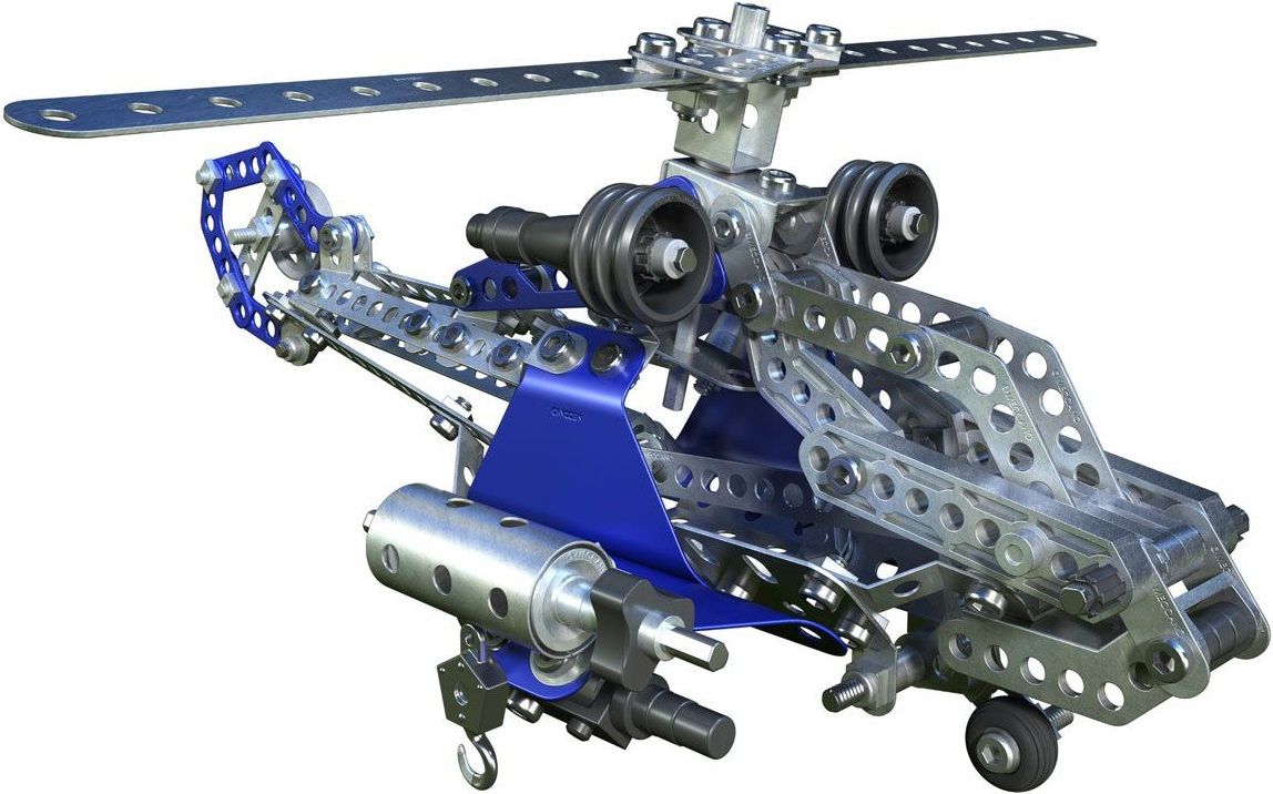 Meccano Конструктор "Боевой вертолет 2 в 1" 374 детали