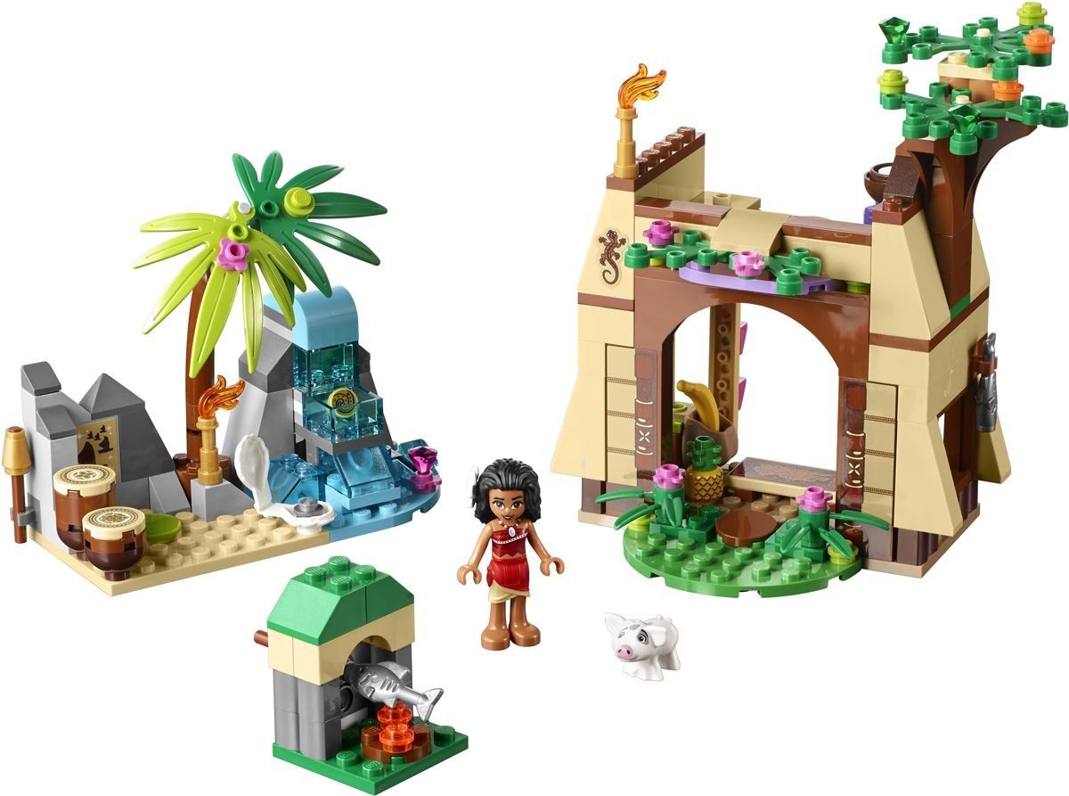 Lego Конструктор Disney Princess "Приключения Моаны на затерянном острове" 205 деталей