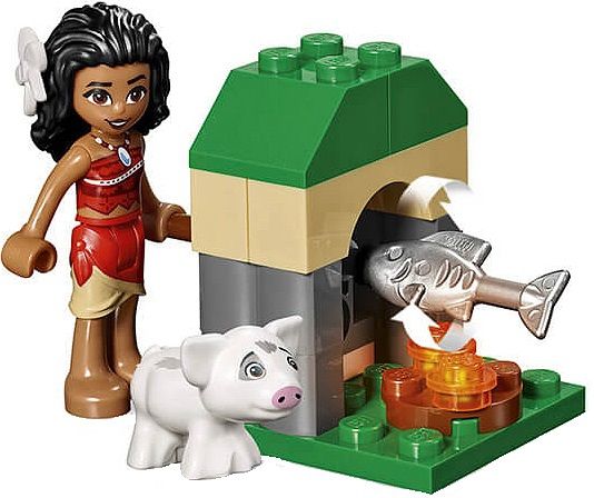 Lego Конструктор Disney Princess "Приключения Моаны на затерянном острове" 205 деталей