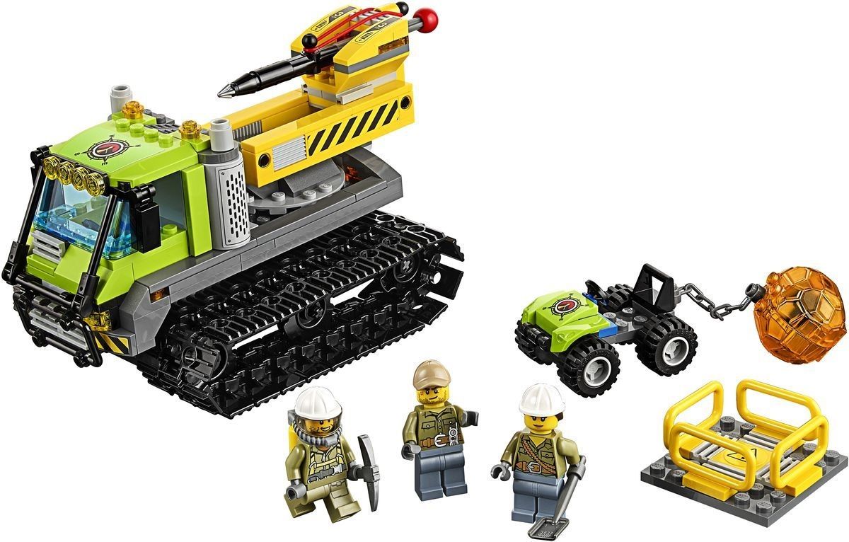 Lego Конструктор City "Вездеход исследователей вулканов" 324 детали