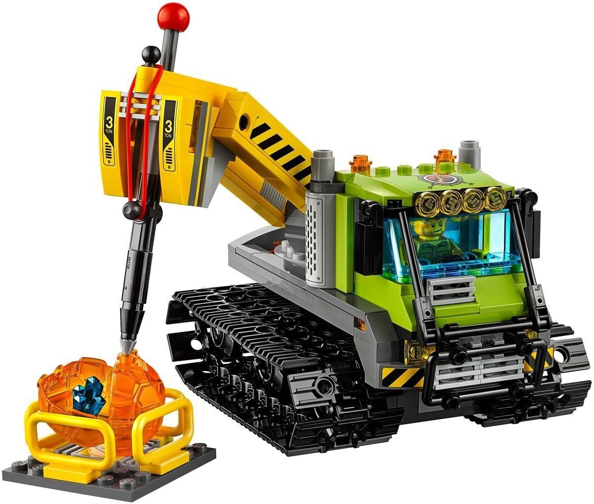 Lego Конструктор City "Вездеход исследователей вулканов" 324 детали
