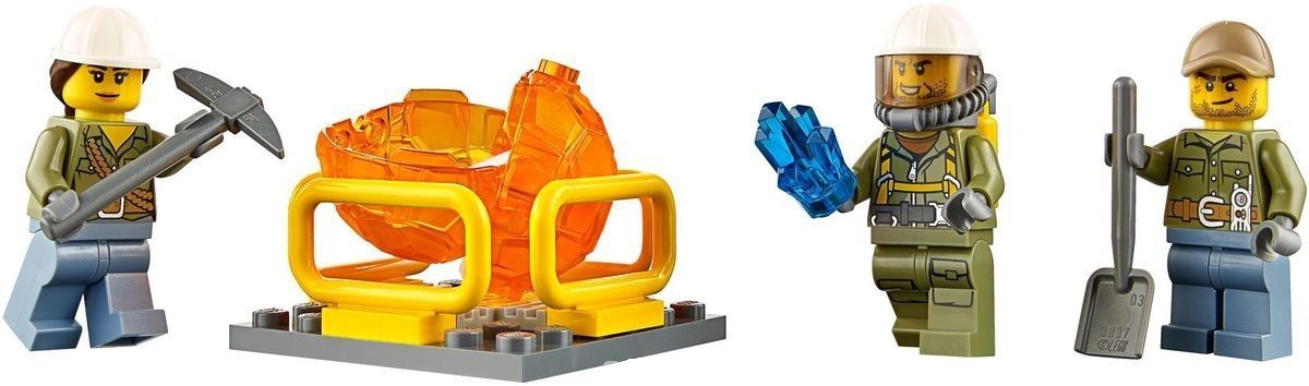 Lego Конструктор City "Вездеход исследователей вулканов" 324 детали