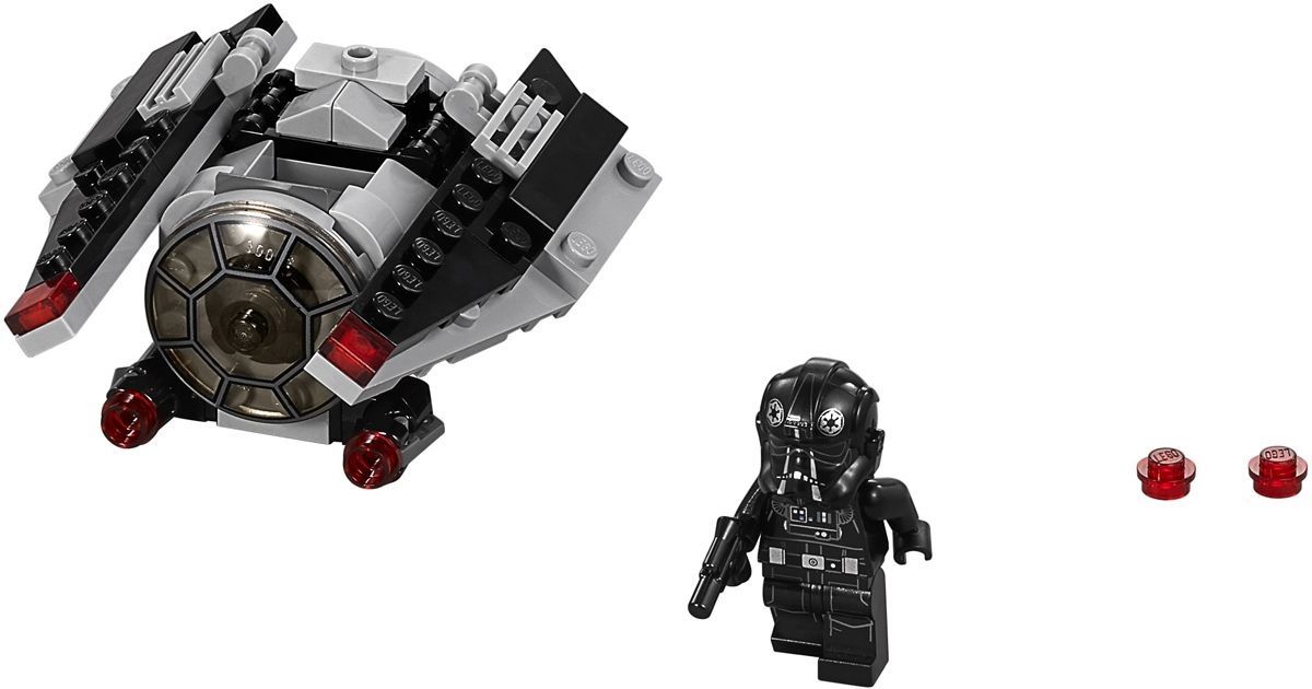 Lego Конструктор Star Wars "Микроистребитель-штурмовик TIE" 88 деталей