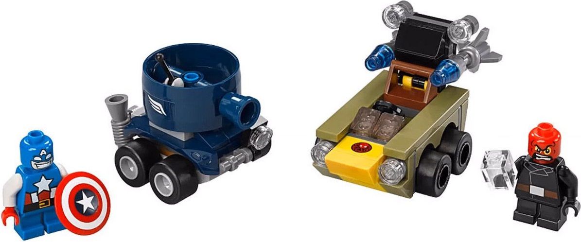 Lego Конструктор Super Heroes "Капитан Америка против Красного Черепа" 95 деталей
