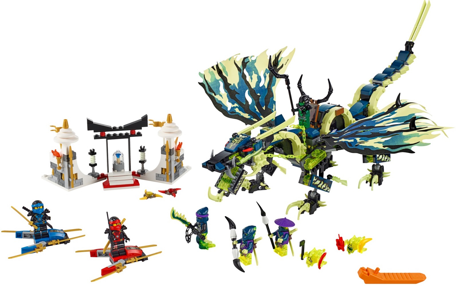 Lego Конструктор Ninjago "Атака дракона Морро" 658 деталей