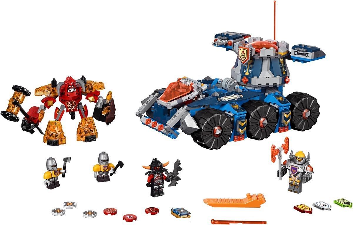 Lego Конструктор Nexo Knights "Башенный тягач Акселя" 670 деталей