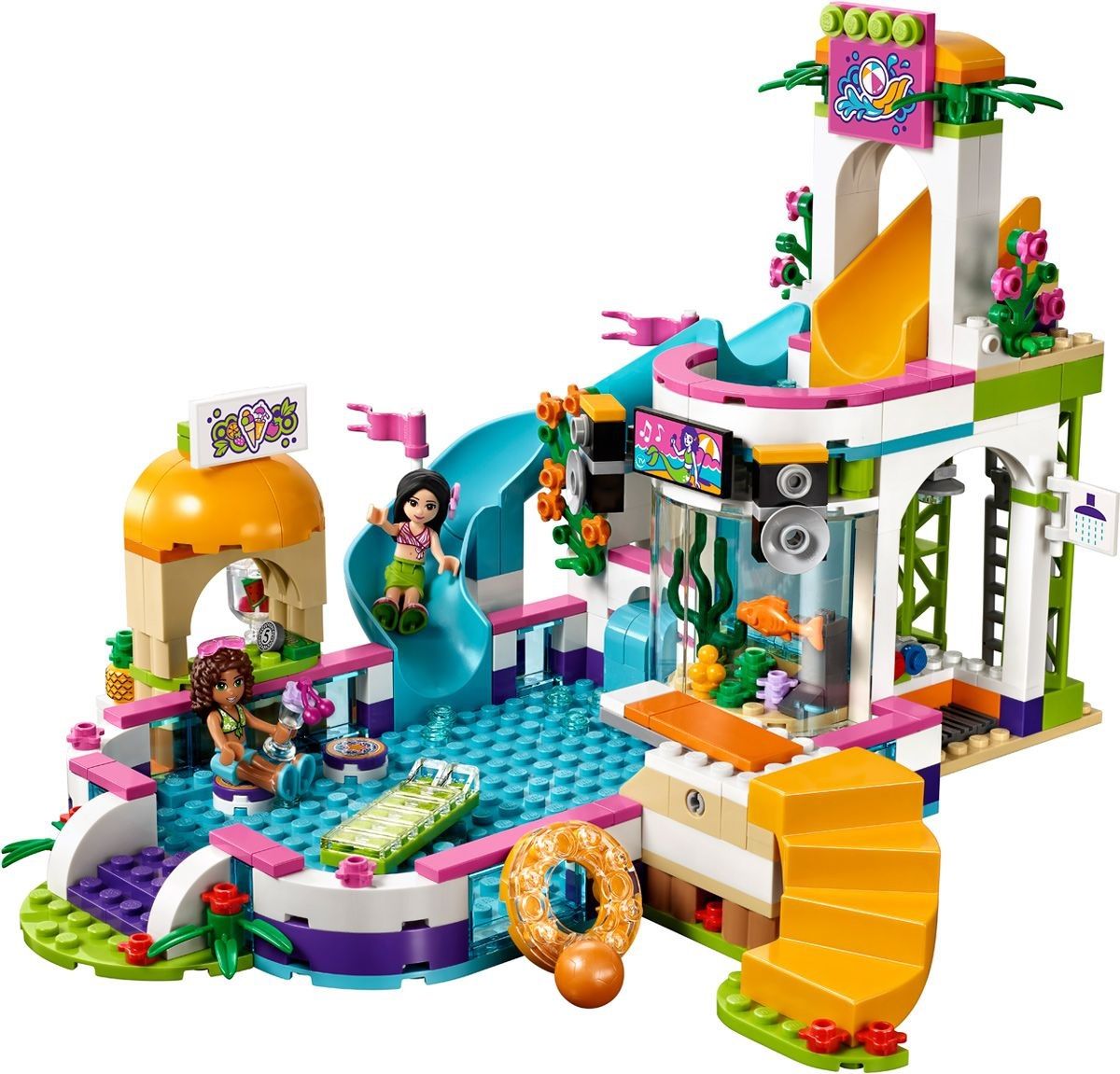 Lego Конструктор Friends "Летний бассейн" 589 деталей