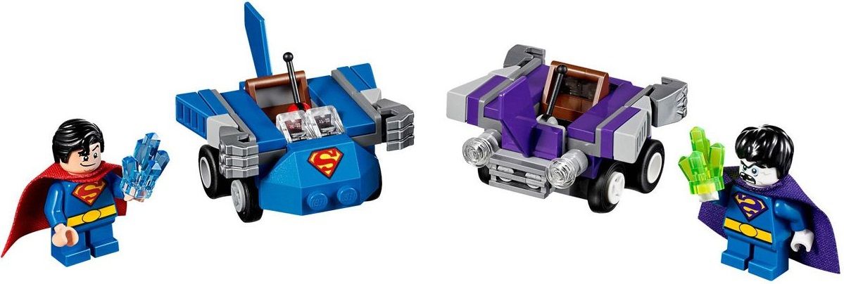 Lego Конструктор Super Heroes "Mighty Micros: Супермен против Бизарро" 93 детали