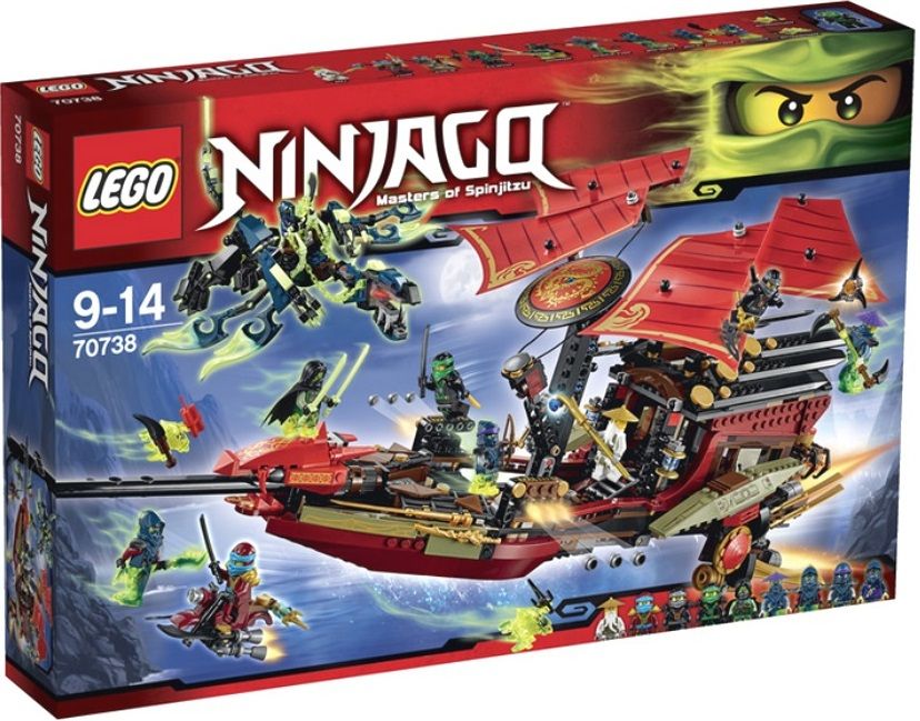 конструктор lego ninjago корабль дар судьбы решающая битва