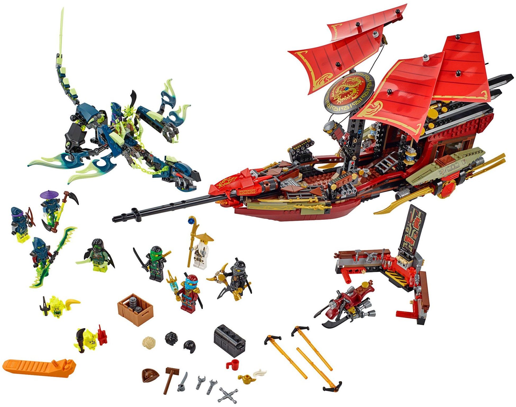 Lego Конструктор Ninjago "Корабль "Дар Судьбы" – решающая битва" 1253 детали