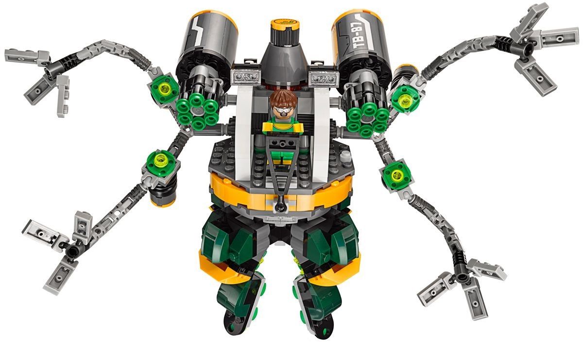 Lego Конструктор Super Heroes "Человек-паук: в ловушке доктора Осьминога" 446 деталей