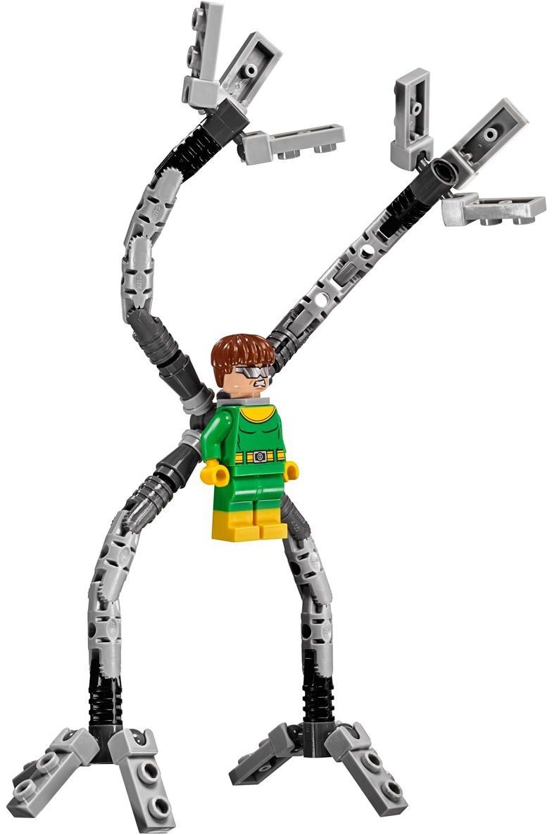 Lego Конструктор Super Heroes "Человек-паук: в ловушке доктора Осьминога" 446 деталей