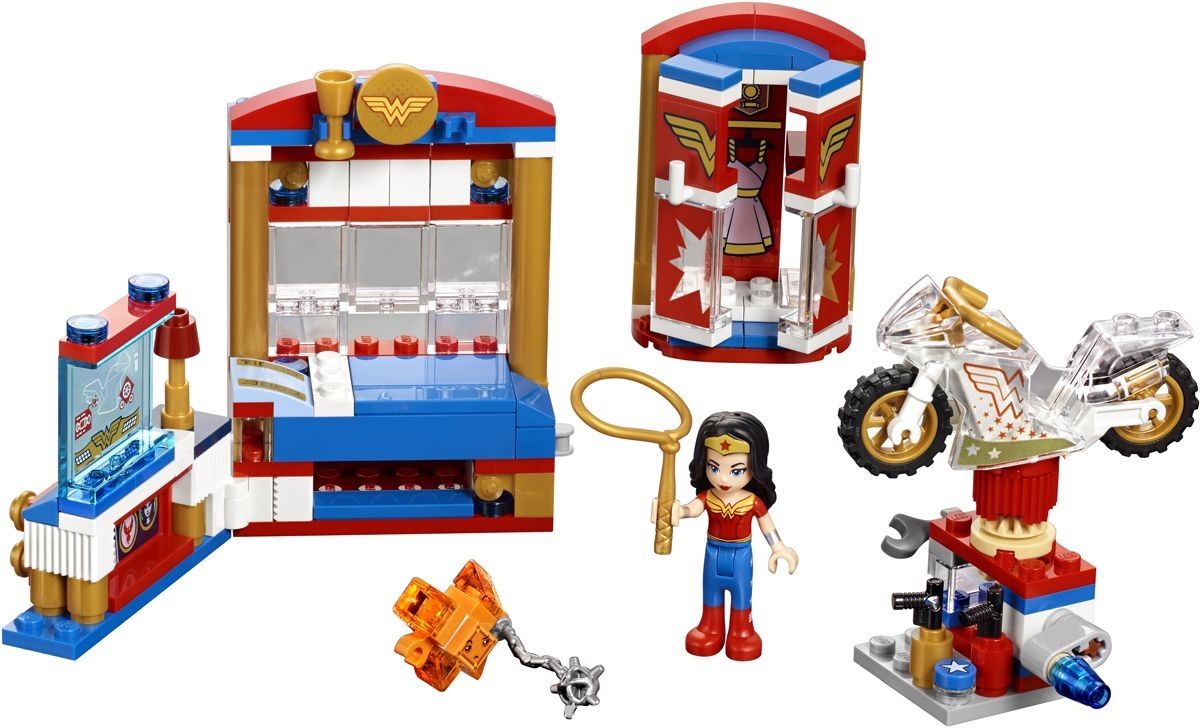 Lego Конструктор Super Hero Girls "Дом Чудо-женщины" 186 деталей