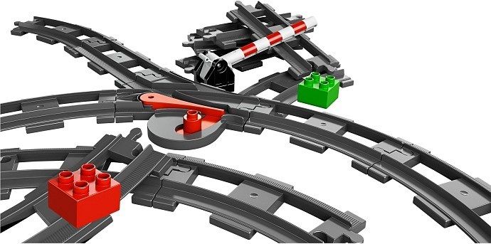 Lego Конструктор Duplo. Дополнительные элементы для поезда 24 детали