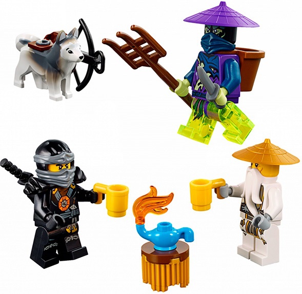 Lego Конструктор Ninjago "Дракон сэнсэя Ву" 575 деталей