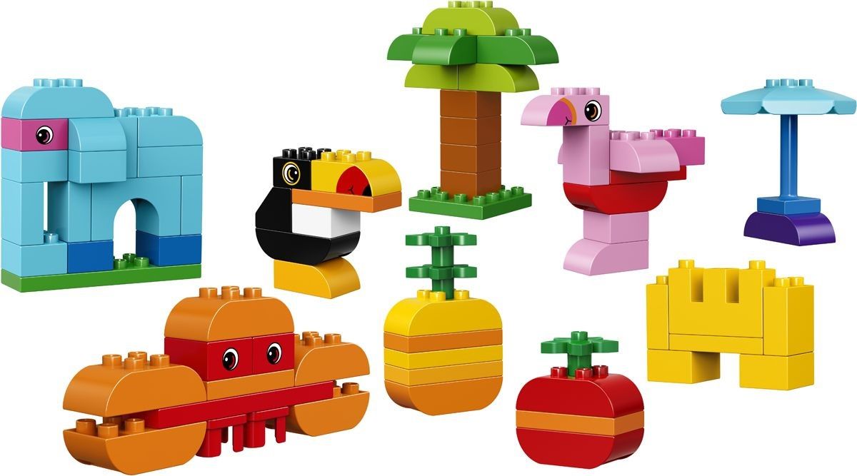 Lego Конструктор Duplo "Набор деталей для творческого конструирования" 75 деталей