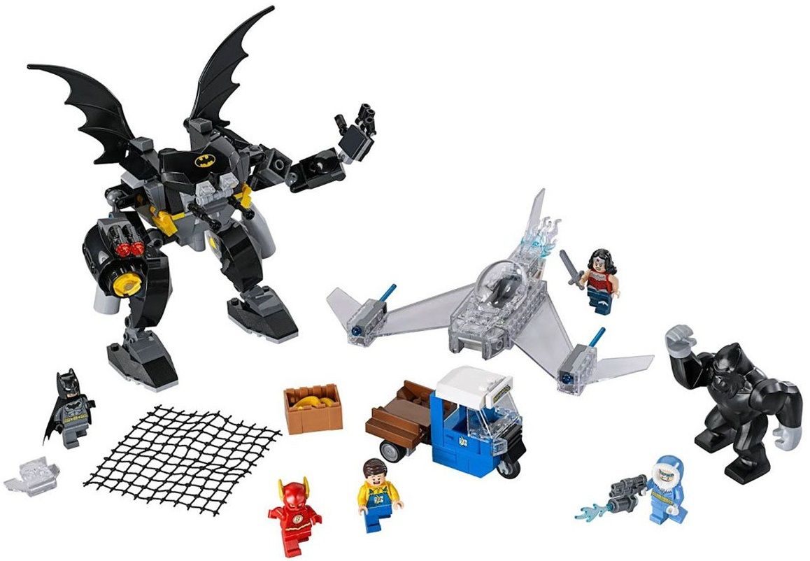 Lego Конструктор Super Heroes "Горилла Гродд сходит с ума" 347 деталей 
