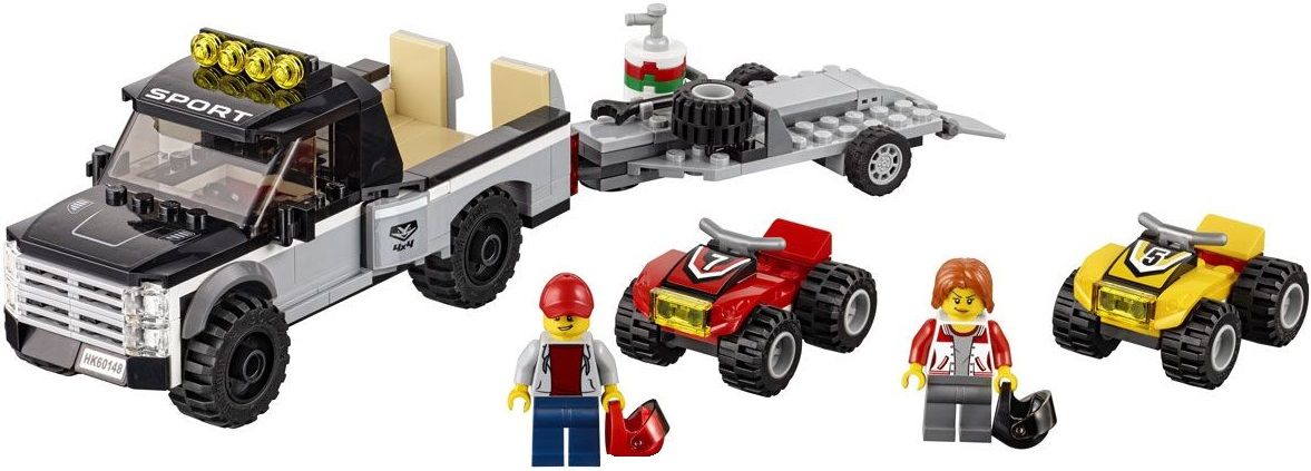 Lego Конструктор City "Гоночная команда" 239 деталей