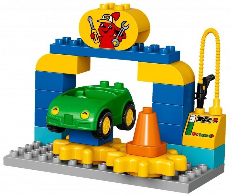 Lego Конструктор Duplo "Городская площадь" 98 деталей