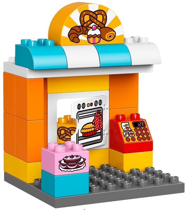 Lego Конструктор Duplo "Городская площадь" 98 деталей