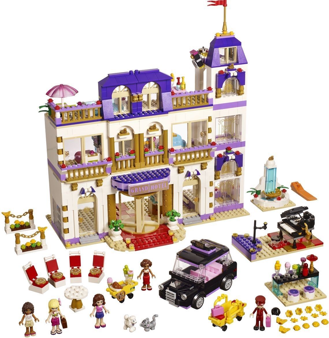 Lego Конструктор Friends "Гранд-отель" 1560 деталей