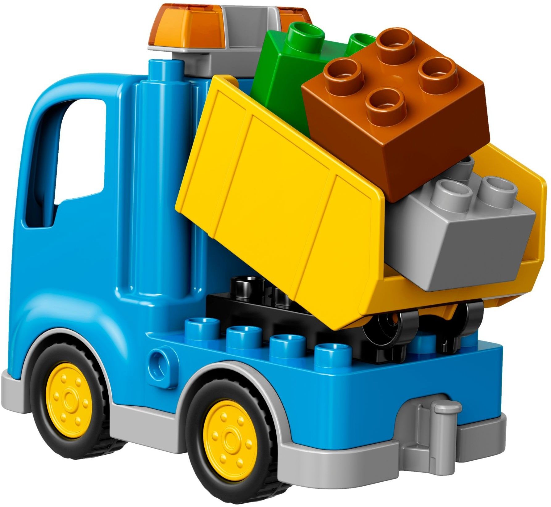 Lego Конструктор Duplo "Грузовик и гусеничный экскаватор" 28 деталей