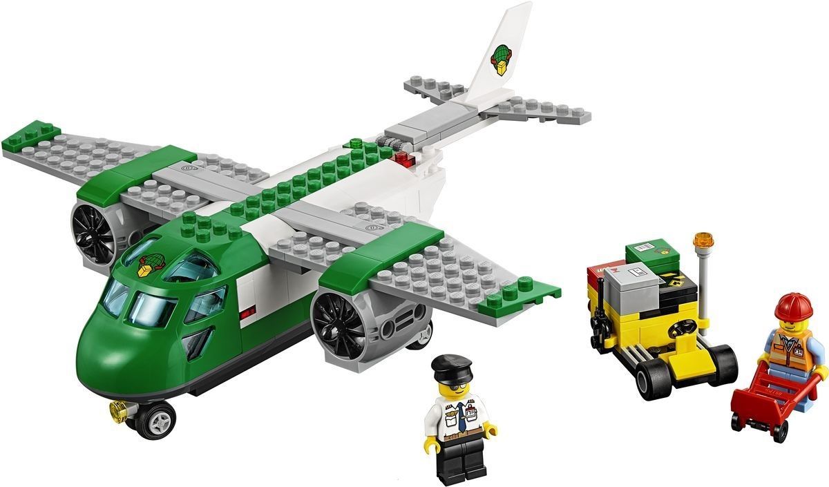 Lego Конструктор City "Грузовой самолет" 157 деталей