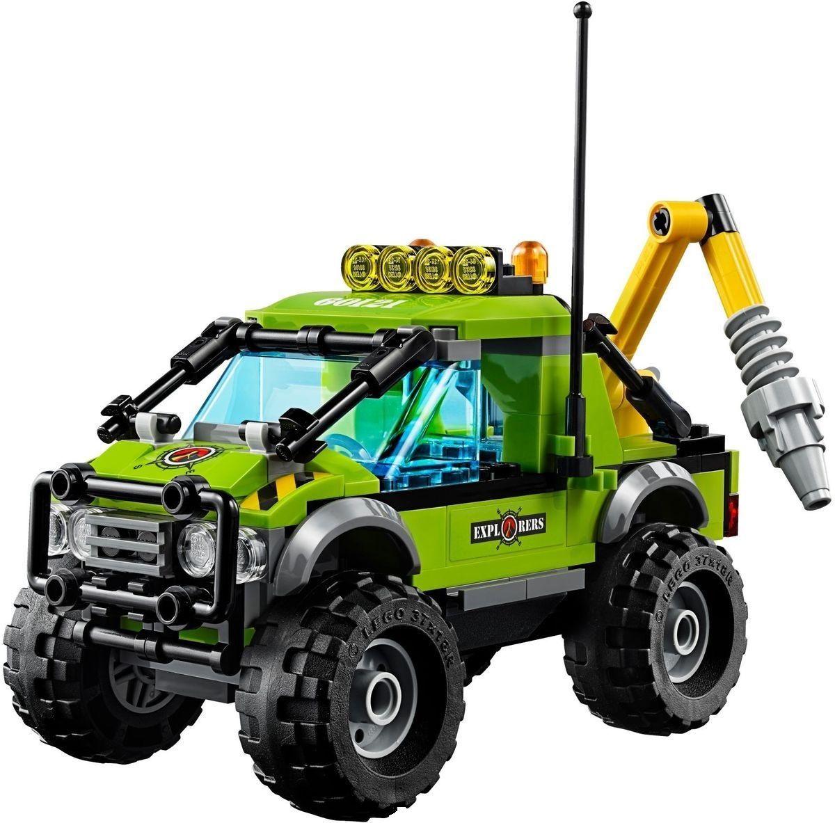 Lego Конструктор City "Грузовик исследователей вулканов" 175 деталей