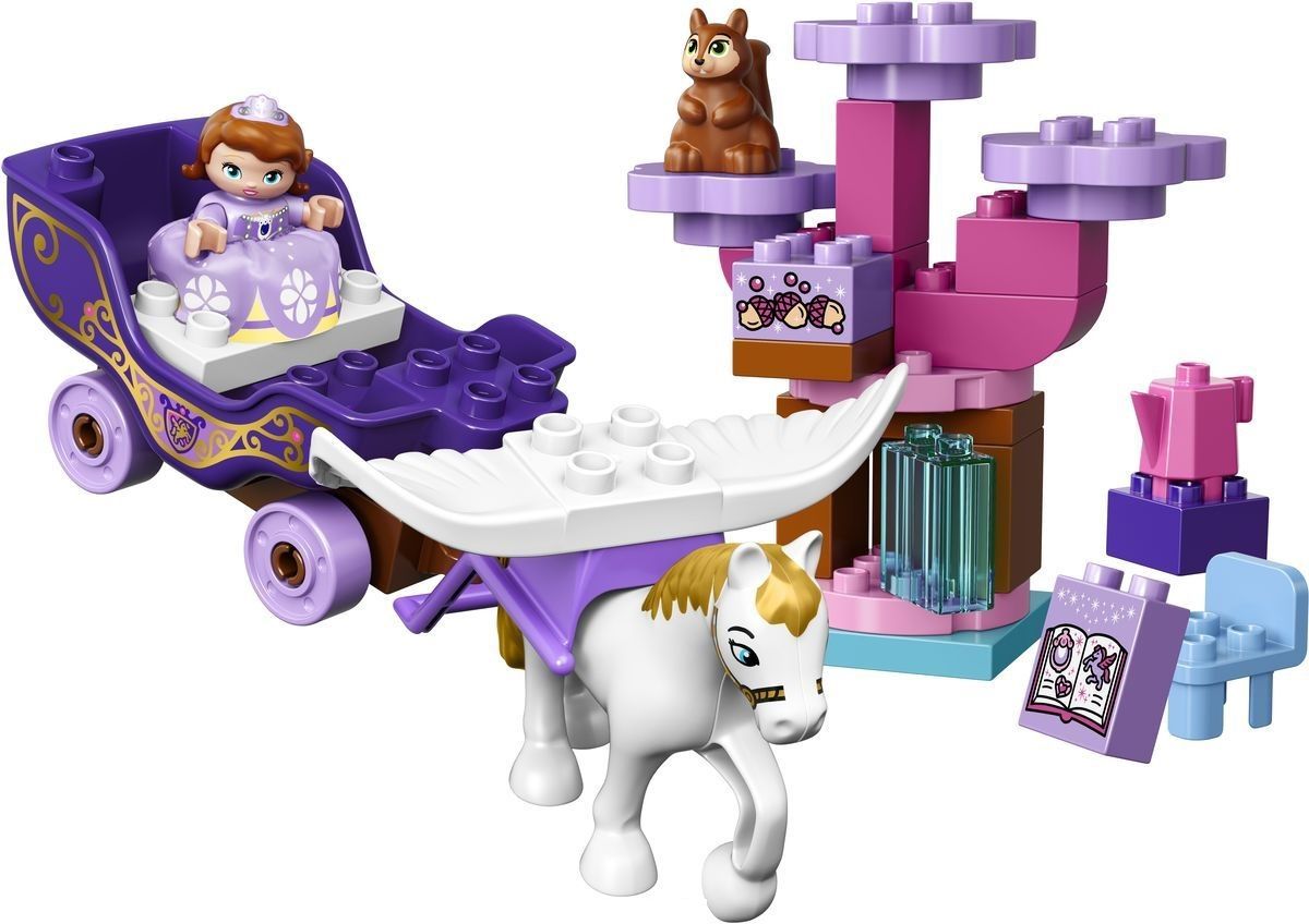 Lego Конструктор Duplo "Волшебная карета Софии Прекрасной" 30 деталей