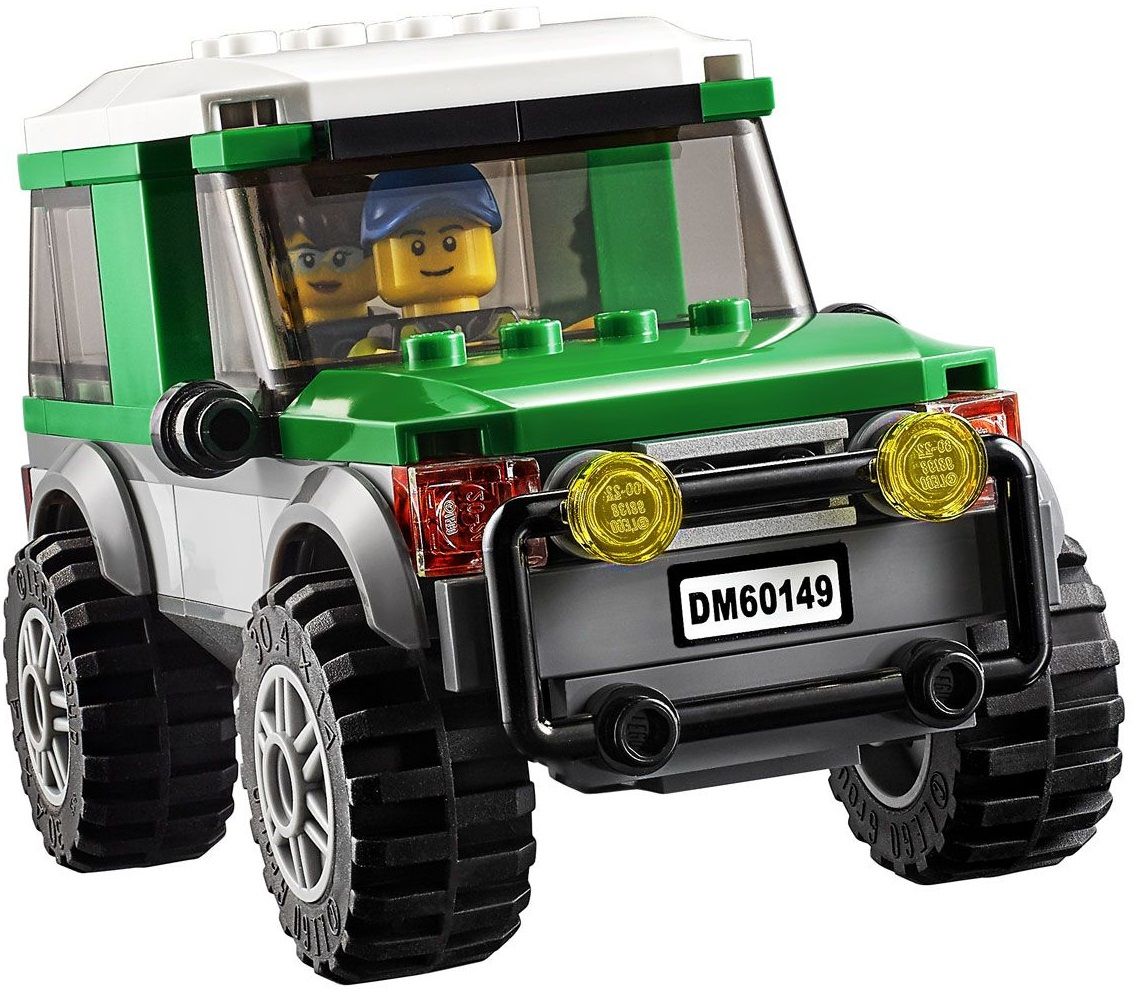 Lego Конструктор City "Внедорожник с прицепом для катамарана" 198 деталей