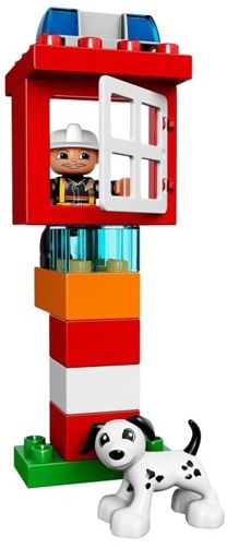 Lego Конструктор Duplo "Пожарный катер" 21 деталь