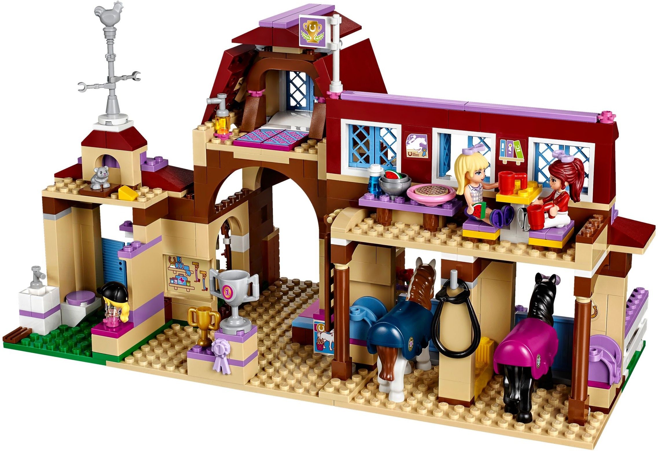 Lego Конструктор Friends "Клуб верховой езды" 575 деталей