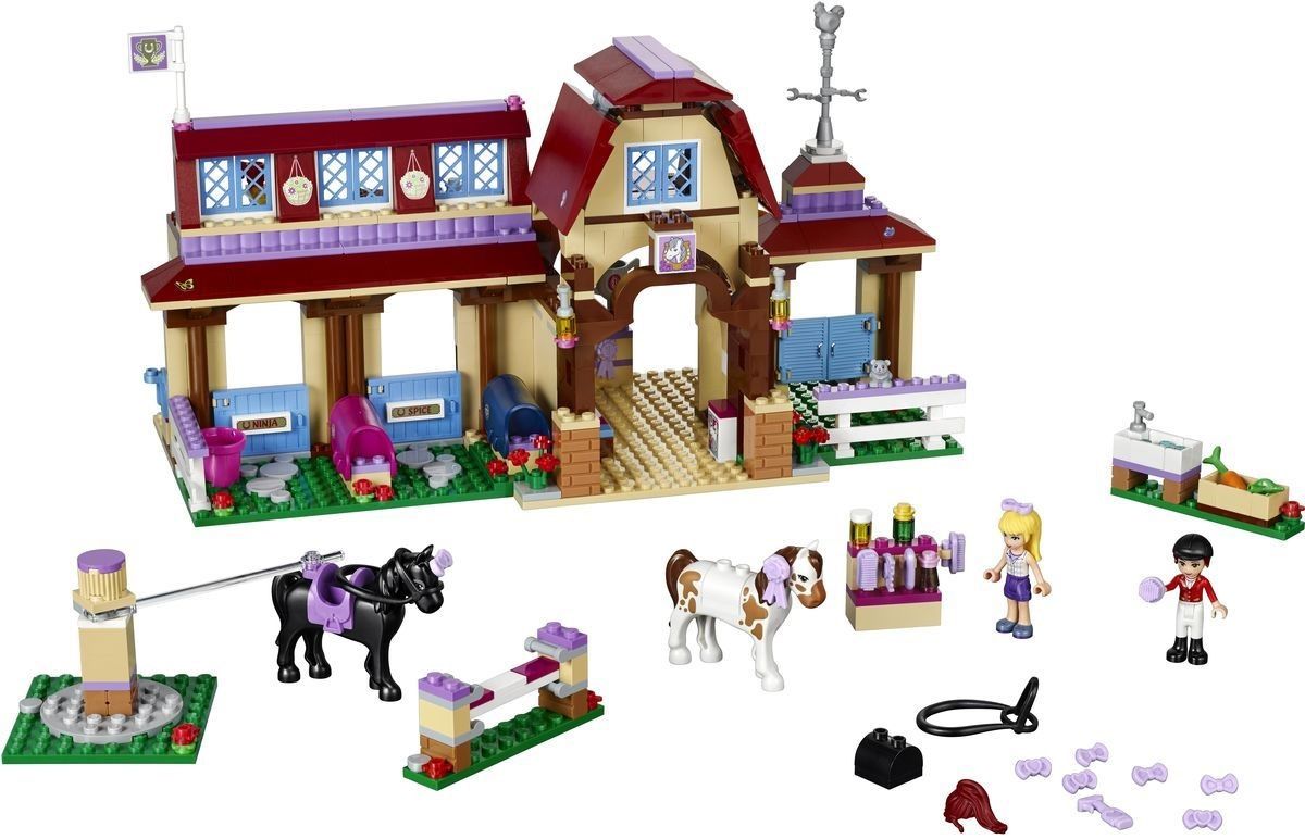 Lego Конструктор Friends "Клуб верховой езды" 575 деталей