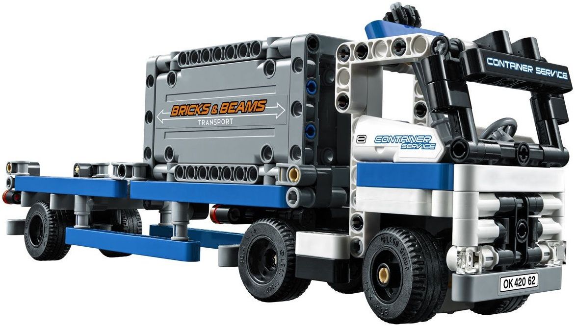 Lego Конструктор Technic "Контейнерный терминал" 631 деталь