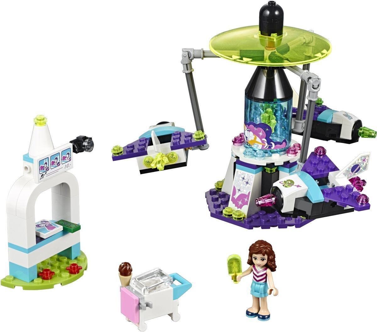 Lego Конструктор Friends "Парк развлечений: космическое путешествие" 195 деталей