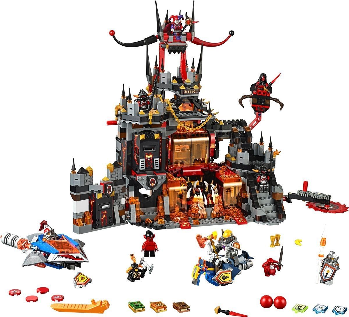 Lego Конструктор Nexo Knights "Логово Джестро" 1186 деталей