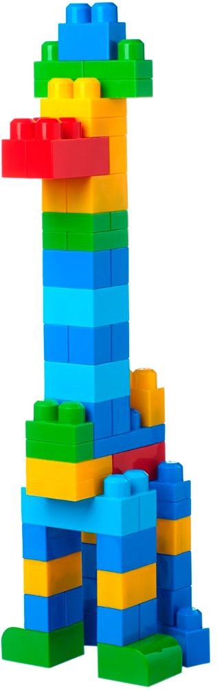 Mega Bloks Конструктор большой 60 деталей