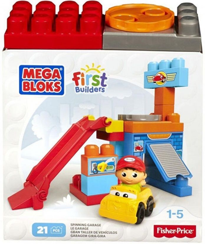 Mega Bloks Конструктор "Веселые качели" 21 деталь