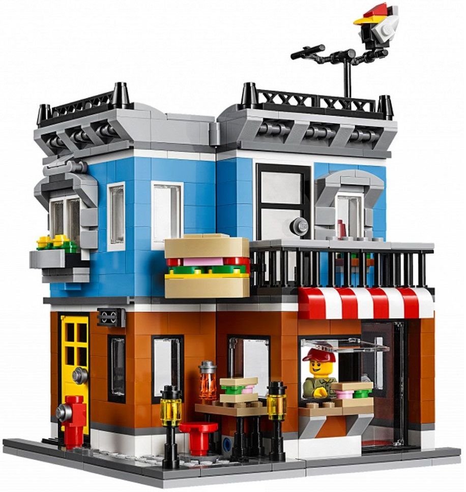 Lego Конструктор Creator "Магазинчик на углу" 467 деталей