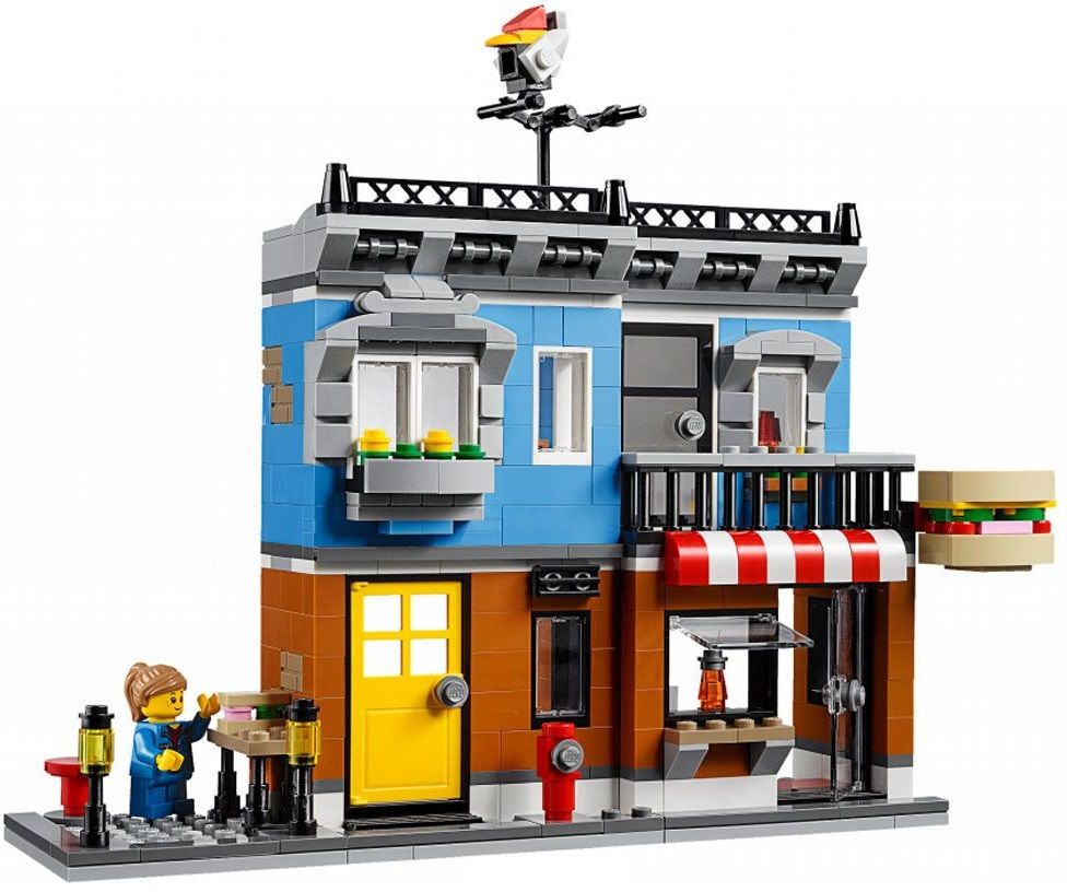 Lego Конструктор Creator "Магазинчик на углу" 467 деталей