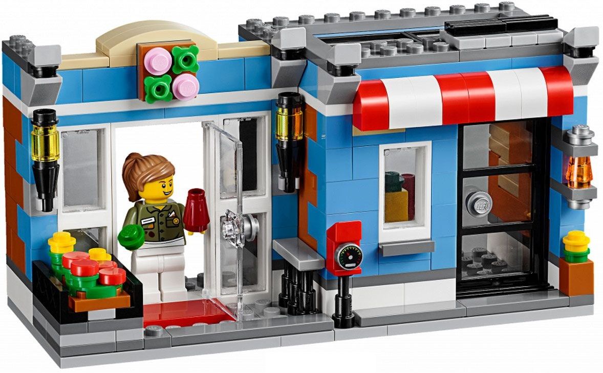 Lego Конструктор Creator "Магазинчик на углу" 467 деталей