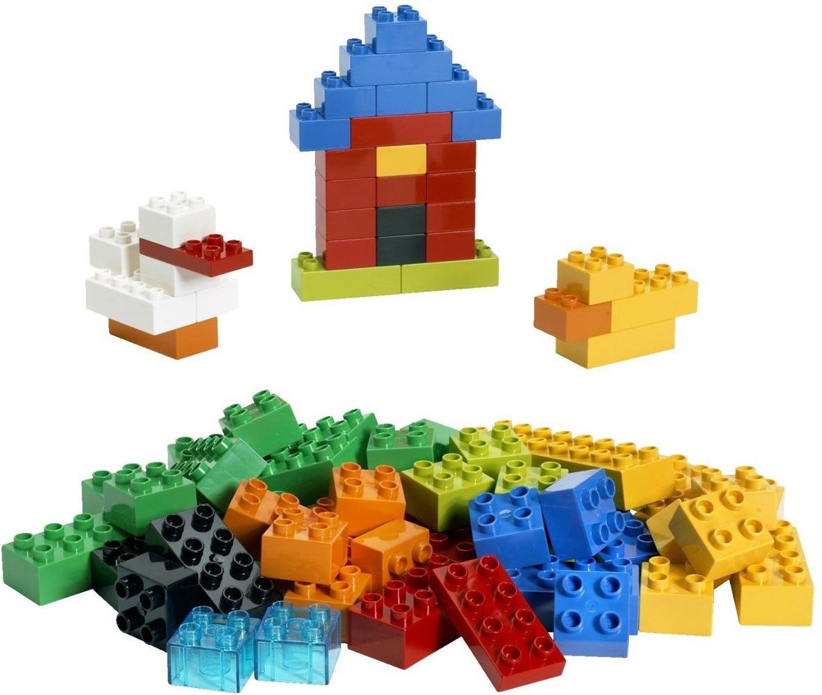 Lego Конструктор Duplo "Основные элементы" 80 деталей