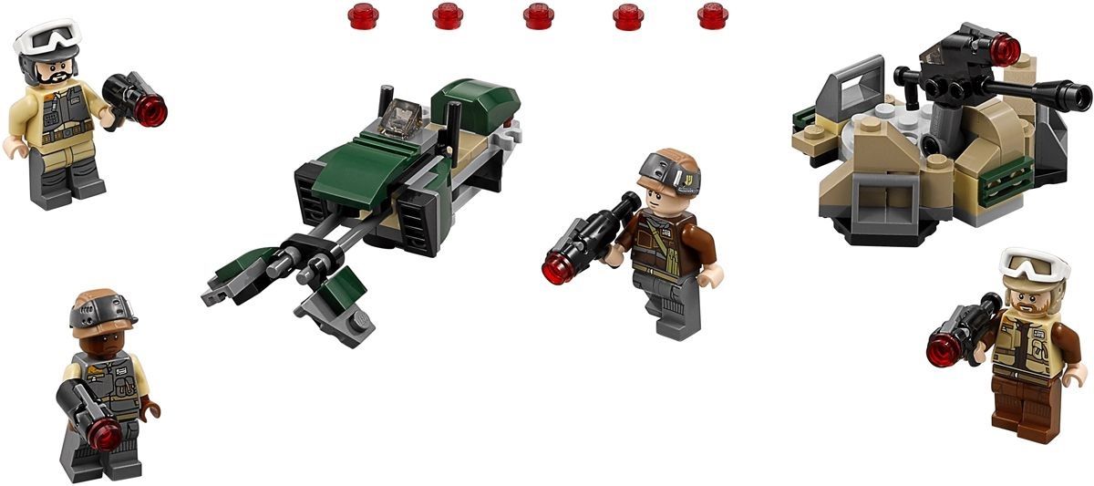 Lego Конструктор Star Wars "Боевой набор Повстанцев" 120 деталей