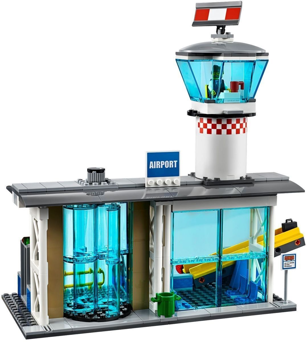 Lego Конструктор City "Пассажирский терминал" 694 детали