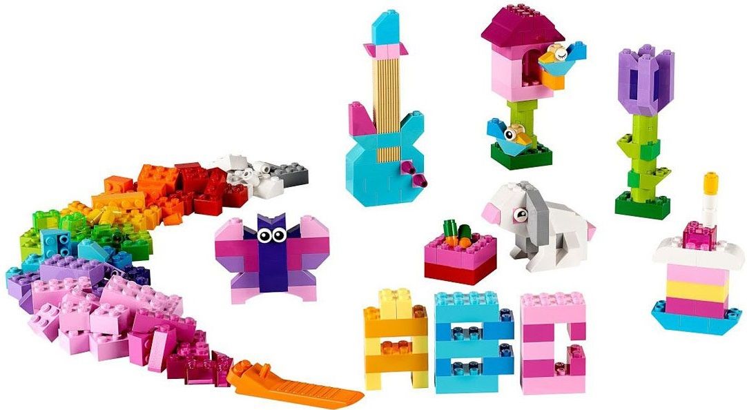 Lego Конструктор Classic. Дополнение к набору для творчества (пастельные цвета) 303 детали